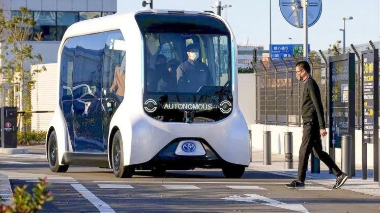Toyota autonomous EV